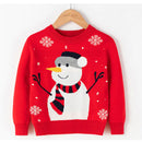 Christmas Snowman Pullover T-Shirt for Kids