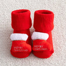 Thickened Terry Christmas Socks for Kids