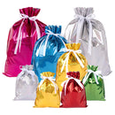 Festive Foil Gift Bags 20PC Set with Drawstrings