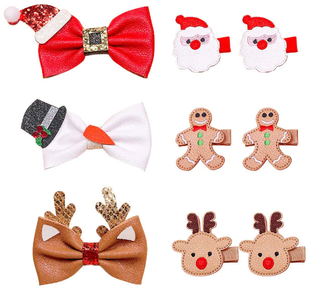 Cute Christmas Hairpin Accessories for Kids