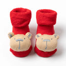 Thickened Terry Christmas Socks for Kids
