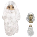 Santa Claus Beard Wig Suit Santa Claus Wig Cos White Beard Dress