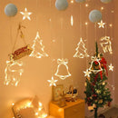 Christmas decoration lamps, hanging lights, suction cup lights, window decoration, interior decoration, New Year decoration