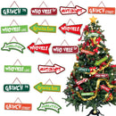 Christmas Tree Decorations 16pcs Grinchs Christmas Tree Hanging Ornament Holiday Xmas Grinchs Ornaments Grinchs Christmas Decor