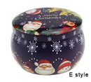 Christmas Candy Box Chocolate Sweets Aromatherapy Candle Jars DIY Ornaments Childrens Christmas Gifts 2025 New Year Decoration