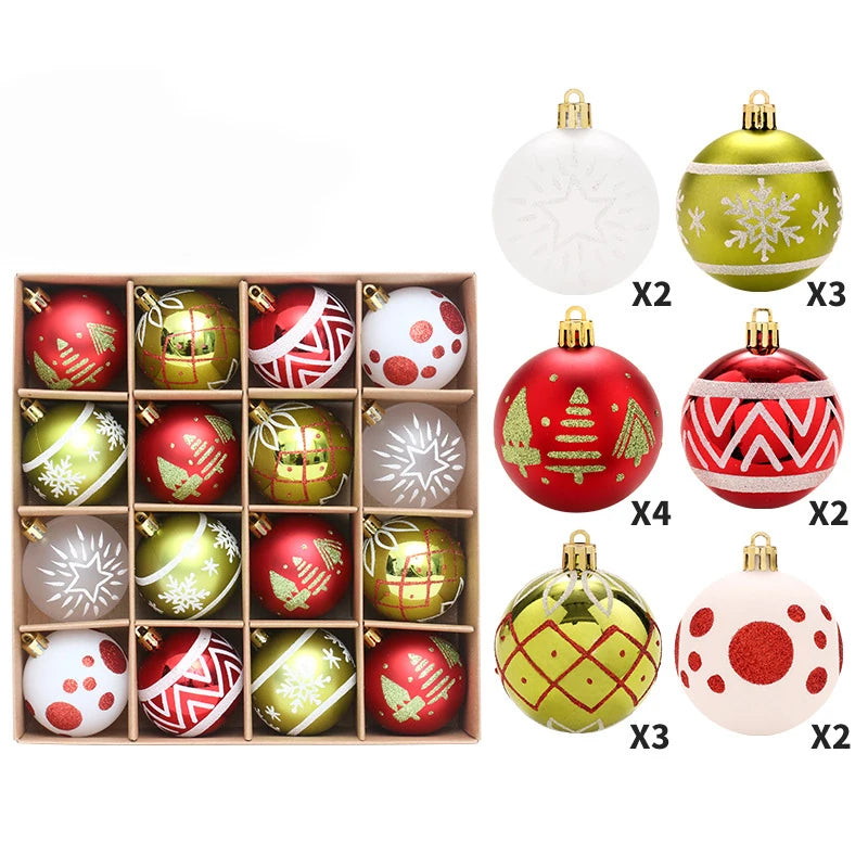 Christmas LED Light Snowflake Santa Hanging Sucker Lamp Window Ornaments Decoration for Home Xmas Navidad 2023 New Year Decor