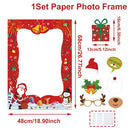 Christmas Photo Frame 2025 Merry Christmas Decorations for Home Navidad Cristmas Party Supplies Ornament Xmas Gift New Year 2026