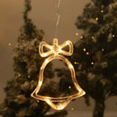 Christmas decoration lamps, hanging lights, suction cup lights, window decoration, interior decoration, New Year decoration