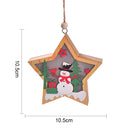 Christmas Decorations LED Night Light Luminous Christmas Tree Pendant Santa Claus Snowman Pendant Ornament Xmas Night Lights