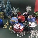 Christmas Candy Box Chocolate Sweets Aromatherapy Candle Jars DIY Ornaments Childrens Christmas Gifts 2025 New Year Decoration