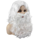 Santa Claus Beard Wig Suit Santa Claus Wig Cos White Beard Dress