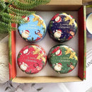 Christmas Candy Box Chocolate Sweets Aromatherapy Candle Jars DIY Ornaments Childrens Christmas Gifts 2025 New Year Decoration