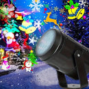 Christmas projection lamp, USB lamp plug-in, suitable for living room, bedroom, party, holiday decorative lights.