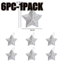 Christmas LED Light Snowflake Santa Hanging Sucker Lamp Window Ornaments Decoration for Home Xmas Navidad 2023 New Year Decor