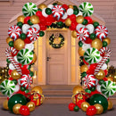 Christmas Candy Cane Balloon Garland Green Red White Balloon Arch Kit Christmas Birthday Party Baby Shower Wedding Decoration