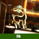 LED Christmas Lights String Decorative Lights Santa Claus Display Window Suction Cup Lights Christmas Tree Colored Lights