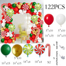 Christmas Candy Cane Balloon Garland Green Red White Balloon Arch Kit Christmas Birthday Party Baby Shower Wedding Decoration