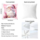 Christmas Magic: Festive Nutcracker, Gingerbread, and Ornament-Printed Pillowcases sofas, bedroom pillow covers, holiday gifts