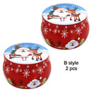 Christmas Candy Box Chocolate Sweets Aromatherapy Candle Jars DIY Ornaments Childrens Christmas Gifts 2025 New Year Decoration